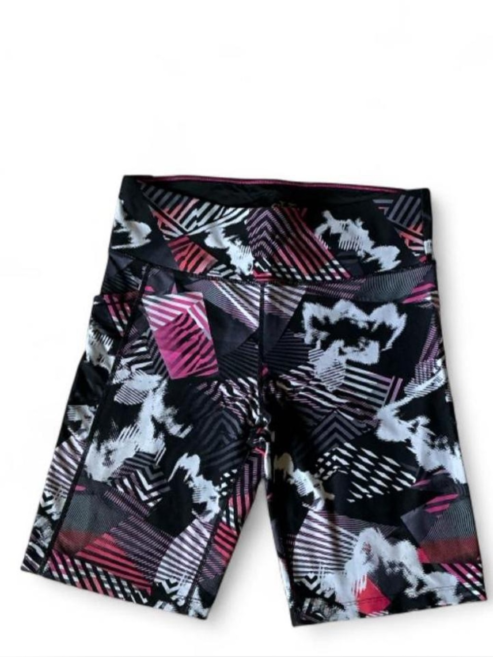 Women’s Black Pink Athletic Shorts